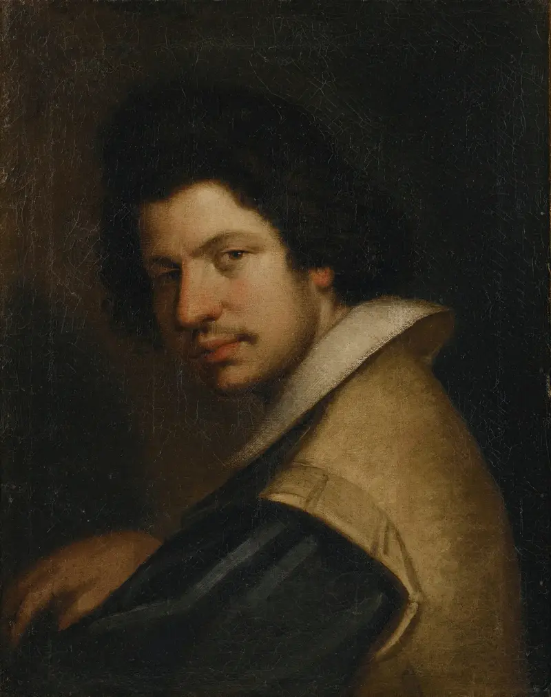 Bildnis eines Mannes mit Halskrause von Bernardo Strozzi