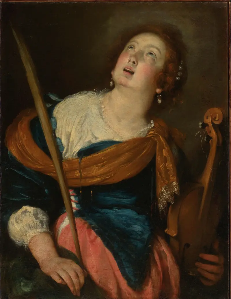 Svatá Cecilie, Bernardo Strozzi