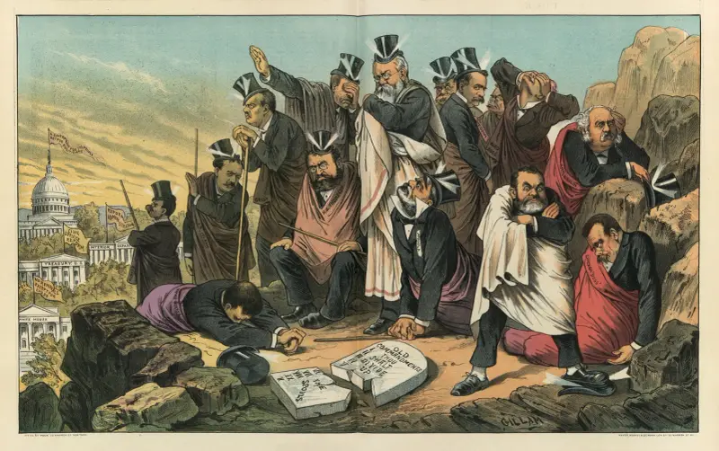 Barred out from the promised land av Bernhard Gillam