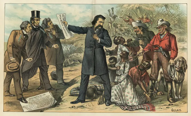 John A. Logan in 1859 av Bernhard Gillam