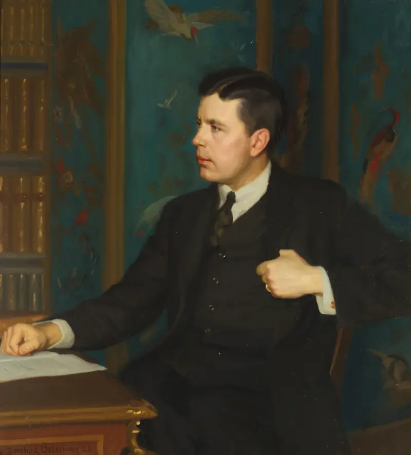 Książę koronny Gustaw Adolf, Bernhard Österman