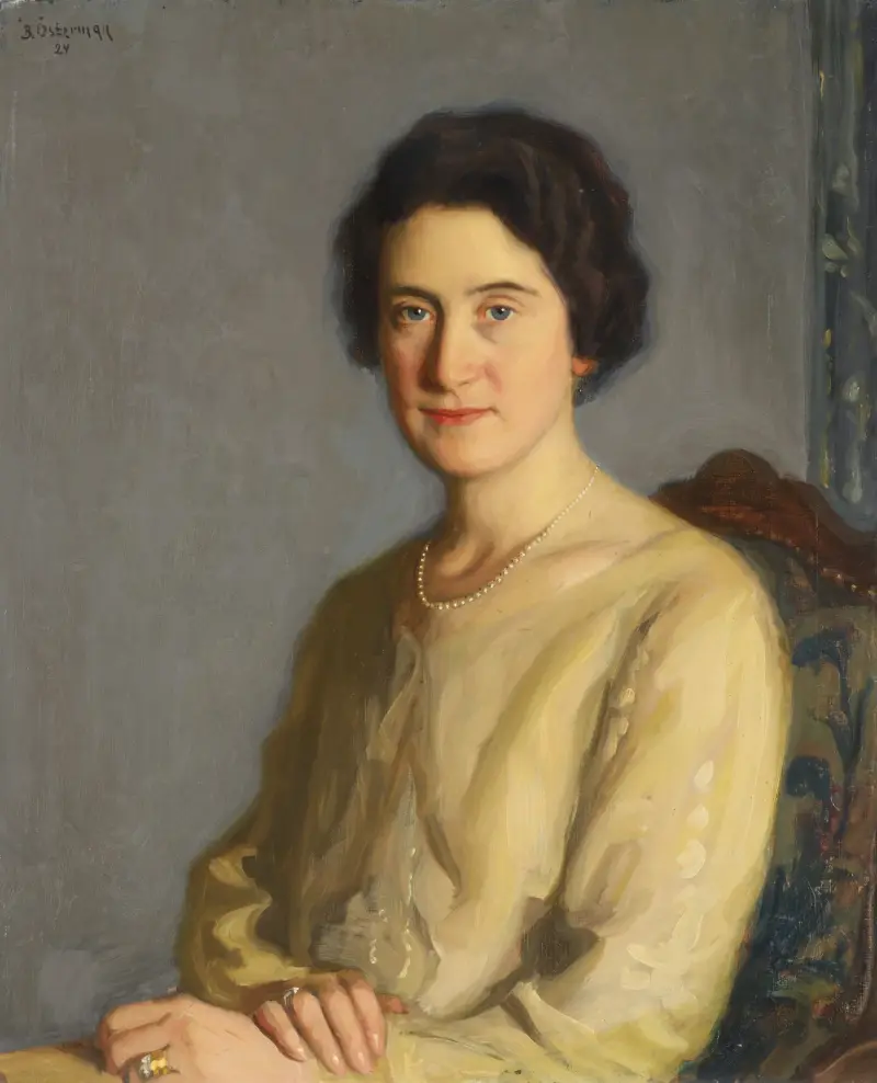 Ženský portrét, Bernhard Österman