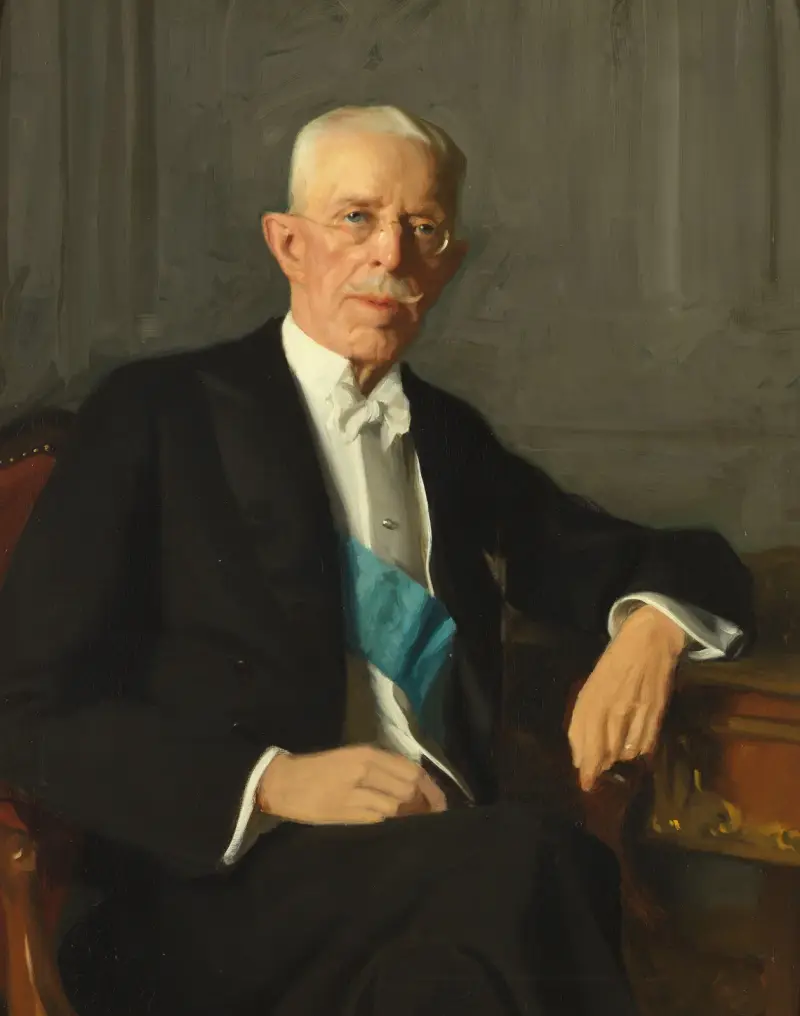 Král Gustav V, 1938, Bernhard Österman