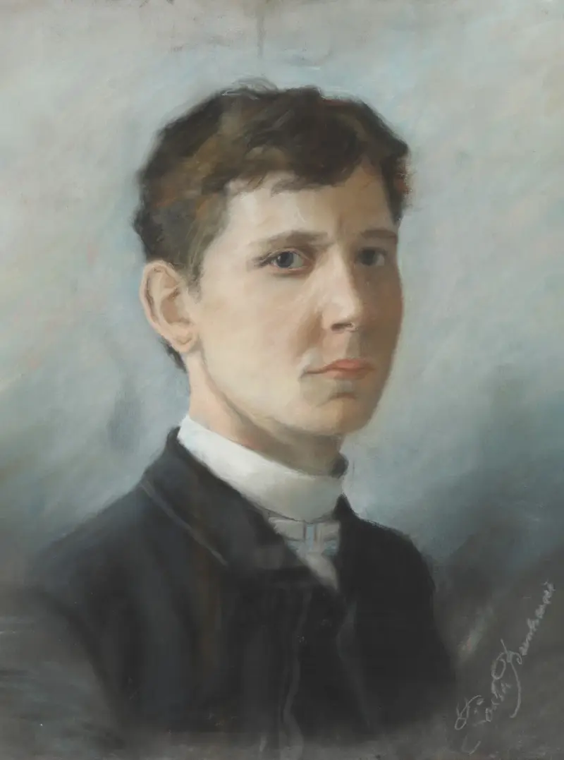Självporträtt av Bernhard Österman