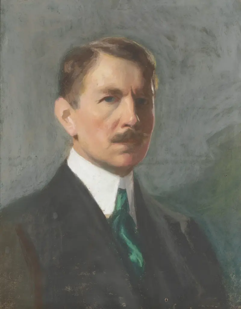 Autoportrét, 1899, Bernhard Österman