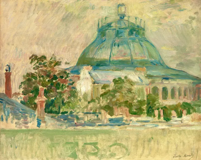 Dôme des arènes de la rue Pergolèse av Berthe Morisot