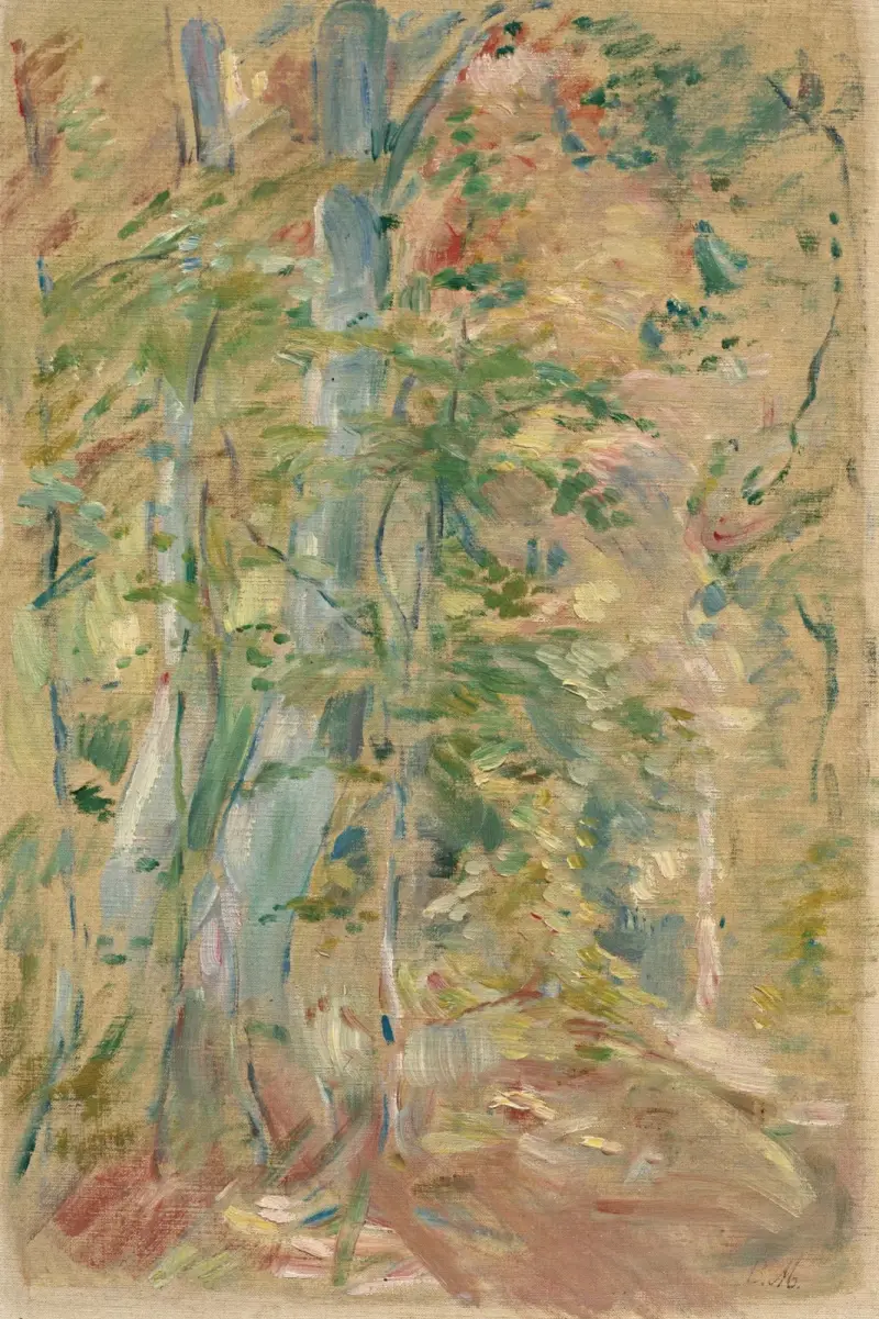 Lesní studie, Berthe Morisot