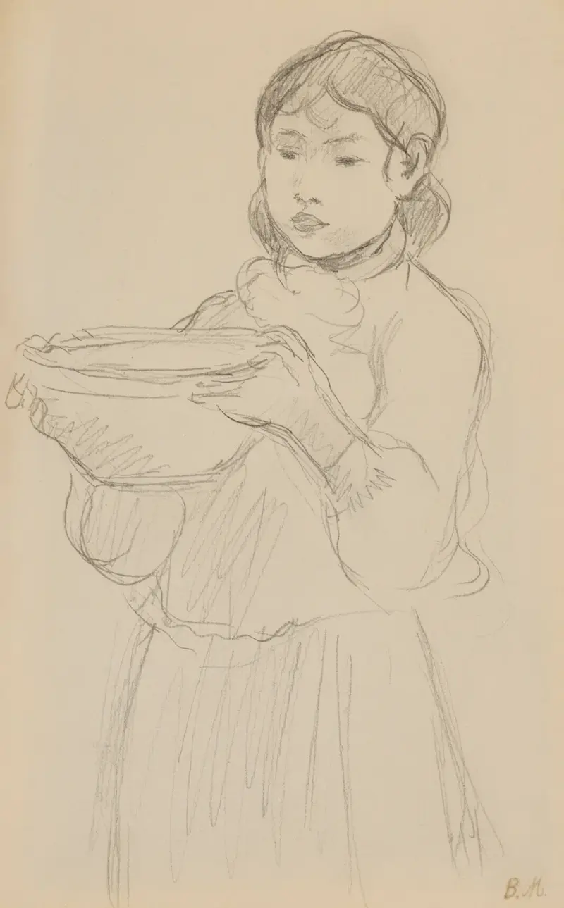 Die Milchschüssel von Berthe Morisot