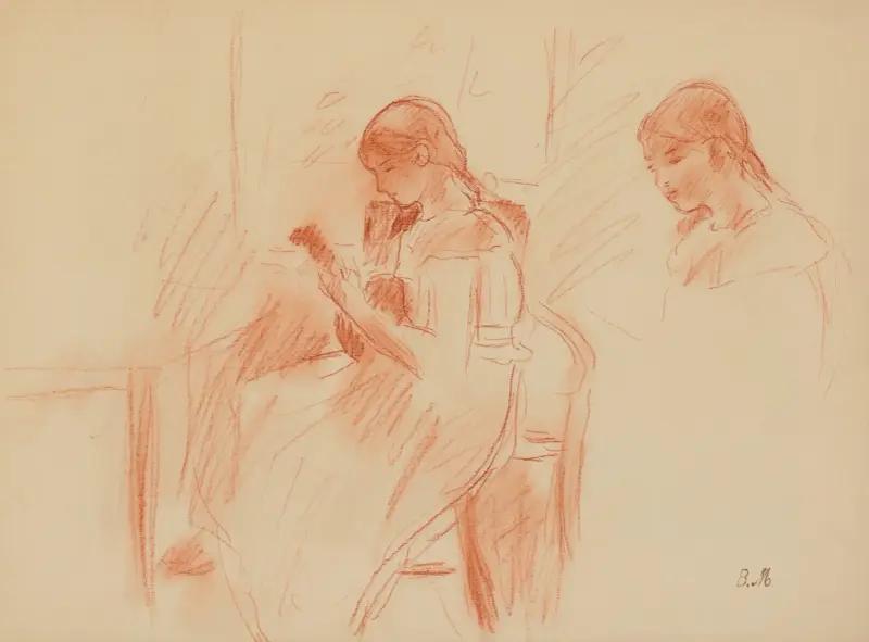 Mandolína, Berthe Morisot
