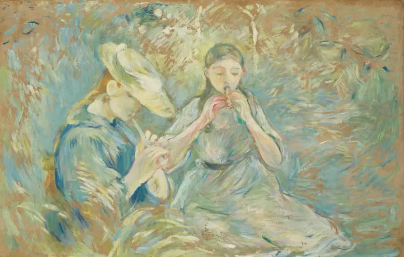 Flageoletten, 1890 – Nr. 2, Berthe Morisot
