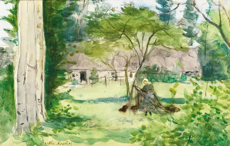 Krajina, 1867, Berthe Morisot