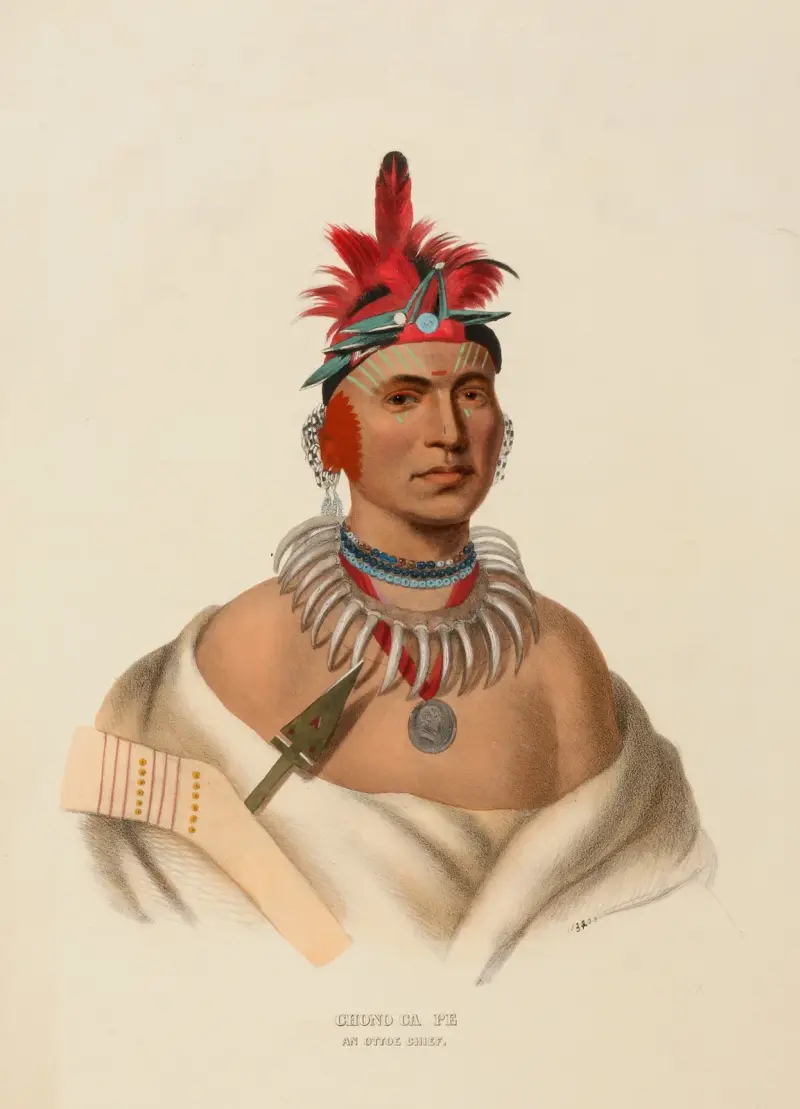 Chono Ca Pe. Wódz Ottoe, Charles Bird King