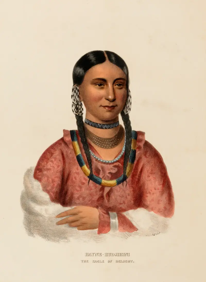 Hayne-Hudjihini. Den vackra örnen av Charles Bird King