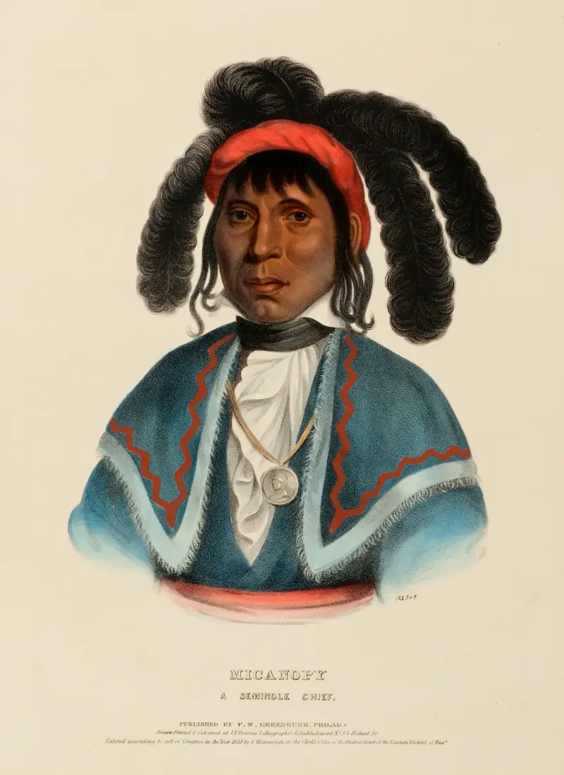 Micanopy. A Seminole Chief av Charles Bird King
