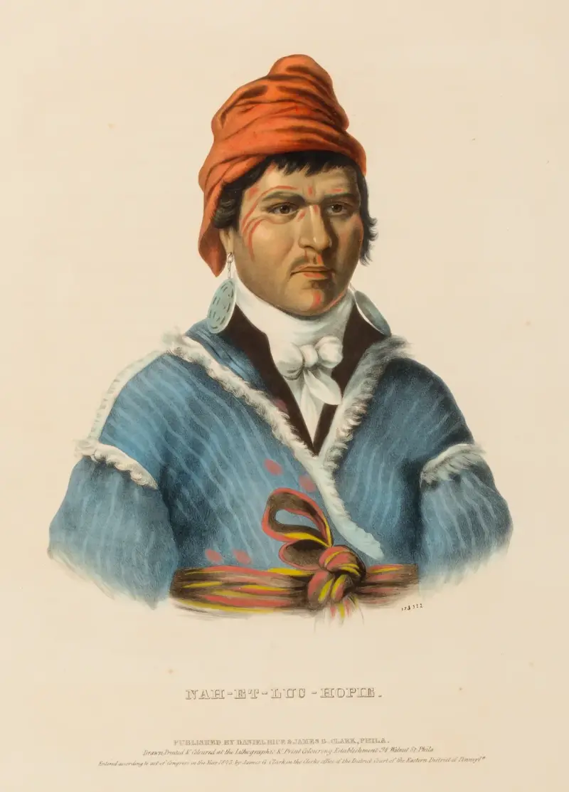 Nah-Et-Luc-Hopie av Charles Bird King