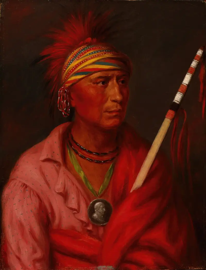 No Heart (Nan-che-ning-ga) av Charles Bird King