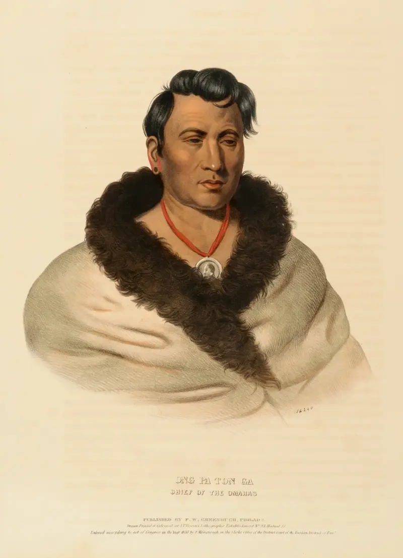 Ong Pa Ton Ga, omahahövding av Charles Bird King