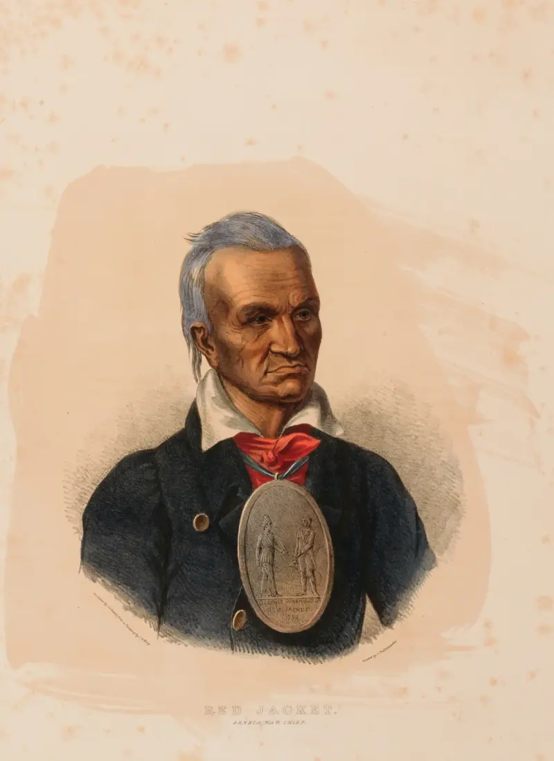 Red Jacket. Seneca War Chief av Charles Bird King