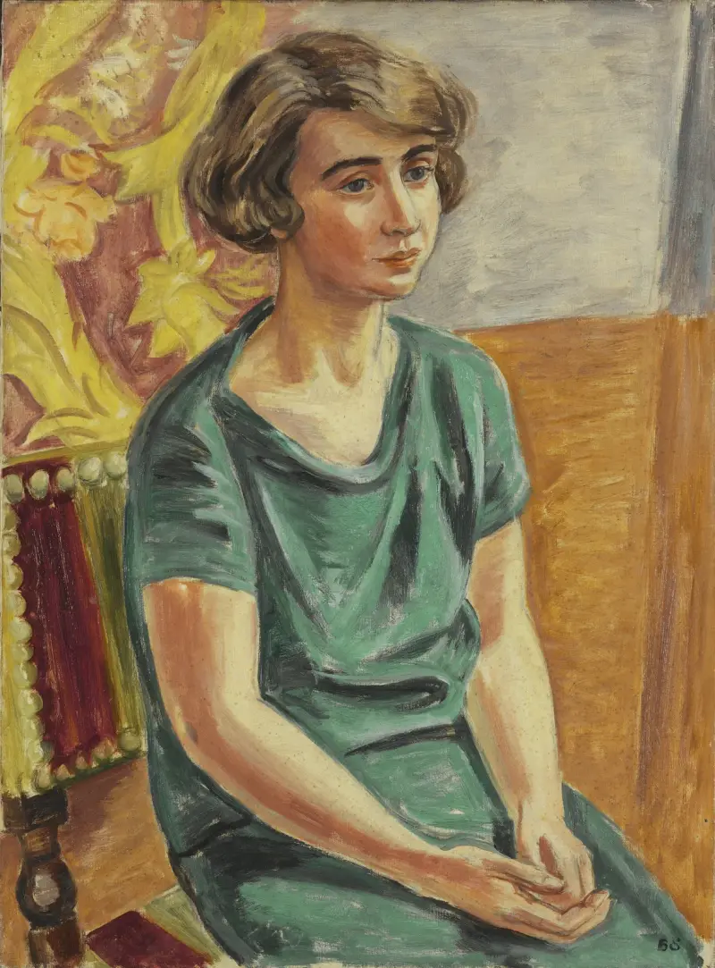 The artist Greta Knutson av Birger Simonsson