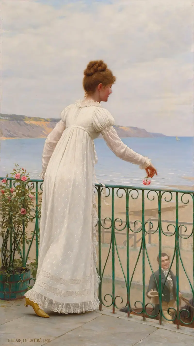 Ein Gefallen von Edmund Blair Leighton