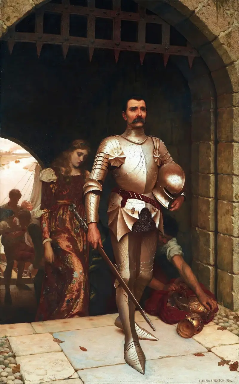 Zwycięstwo, Edmund Blair Leighton