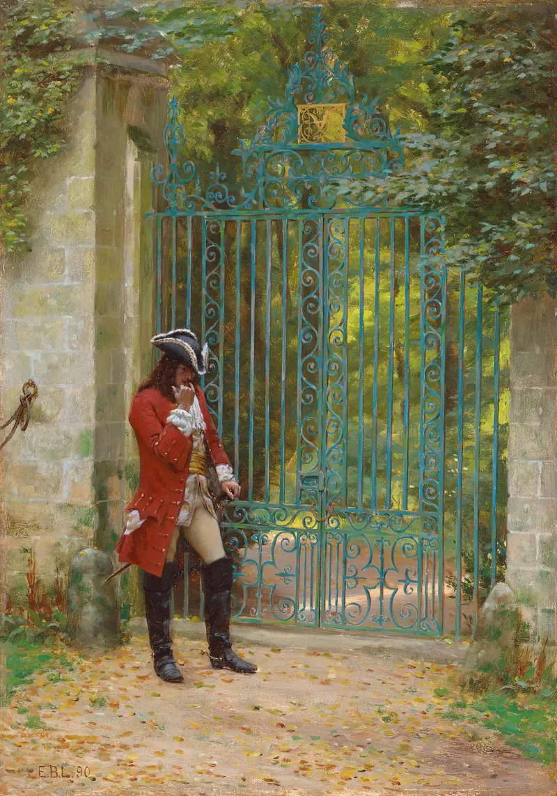 Ustanovený čas, Edmund Blair Leighton