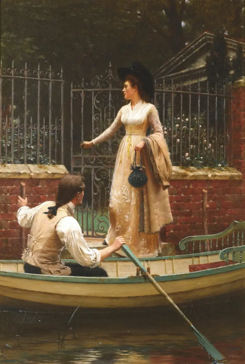 Die Entführung, 1893 von Edmund Blair Leighton
