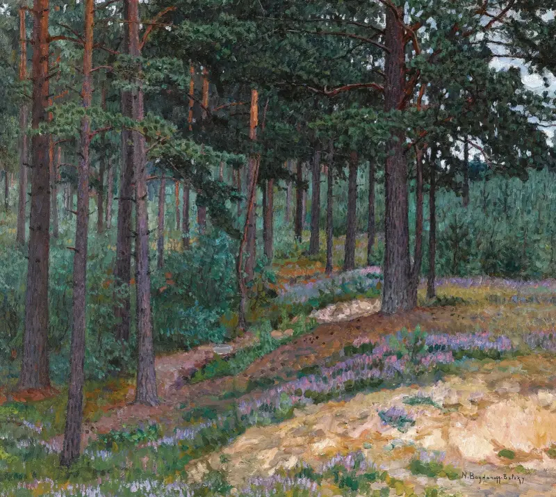 Lesní mýtina, Nikolai Bogdanov-Belsky