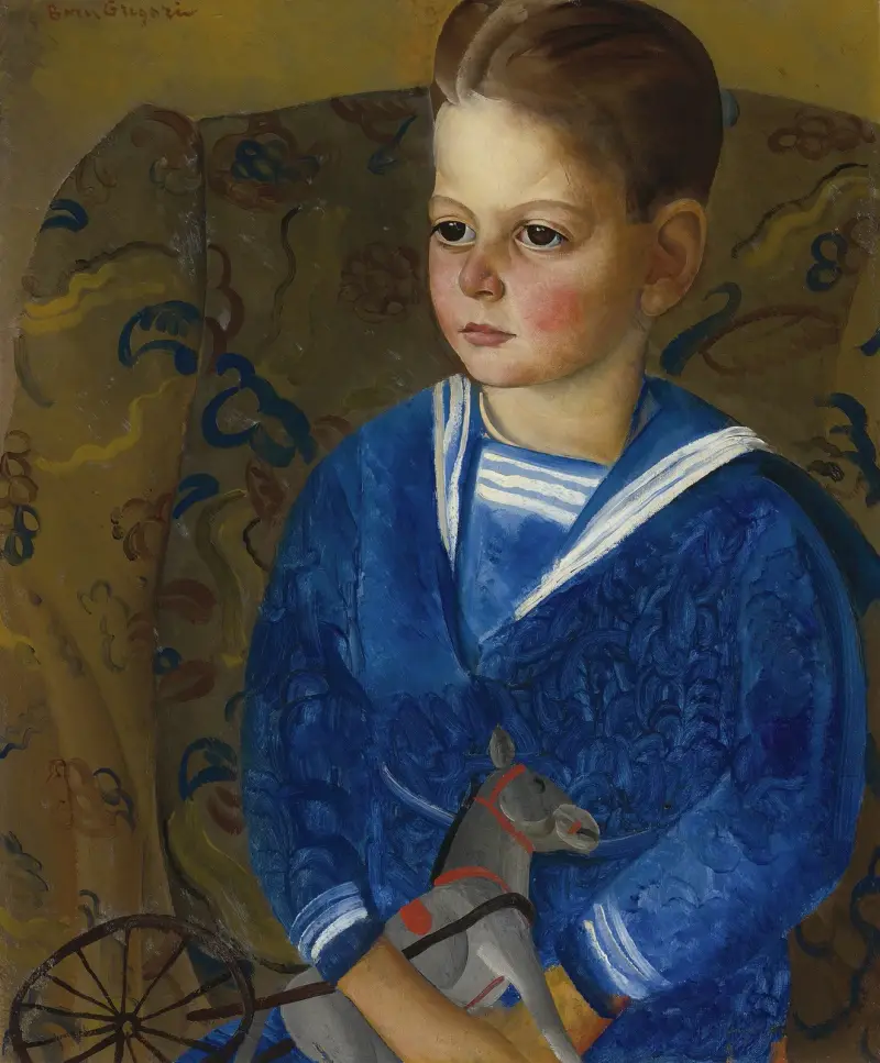 Chłopiec w stroju marynarskim, Boris Grigoriev