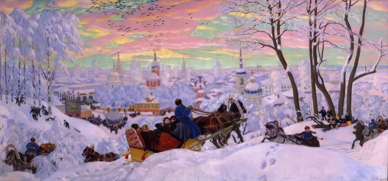 Masopust, Boris Kustodiev