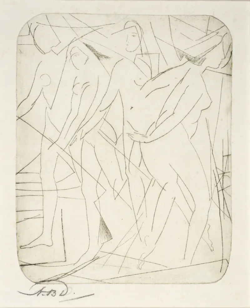 Andante, 1916 – Nr. 2 von Arthur Bowen Davies