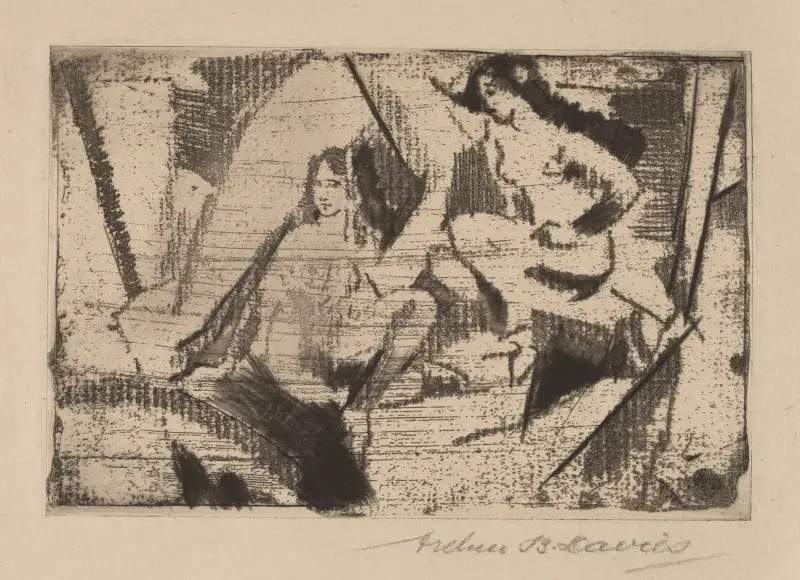 Erscheinung von Arthur Bowen Davies