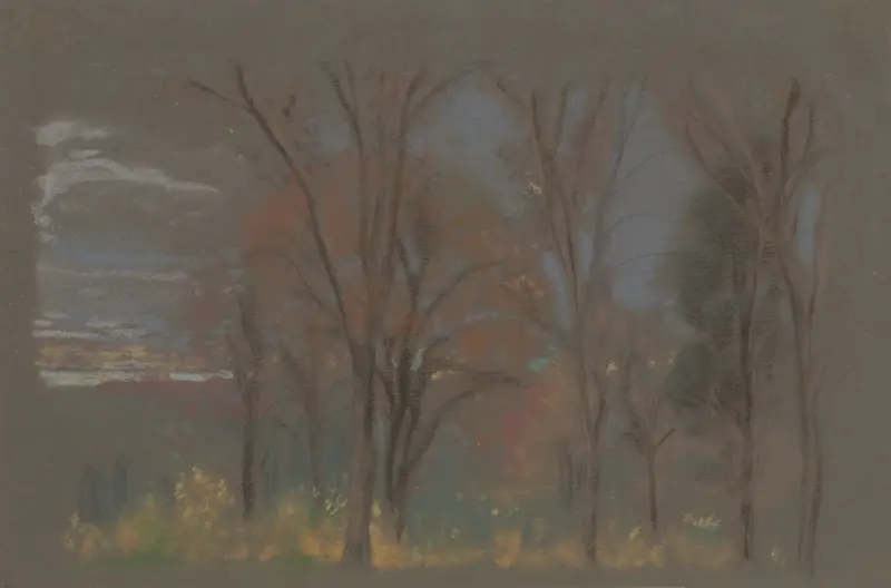 Höstskog av Arthur Bowen Davies