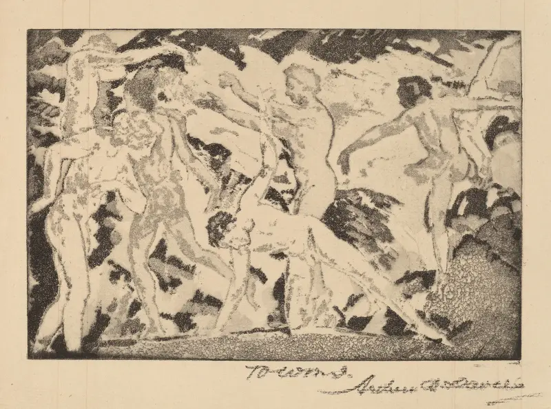 By the Caliban av Arthur Bowen Davies