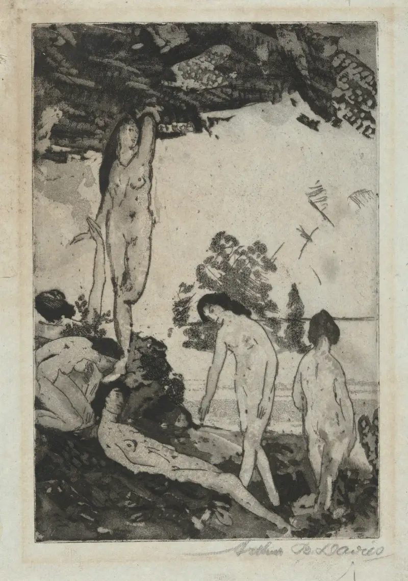 Vid havet av Arthur Bowen Davies