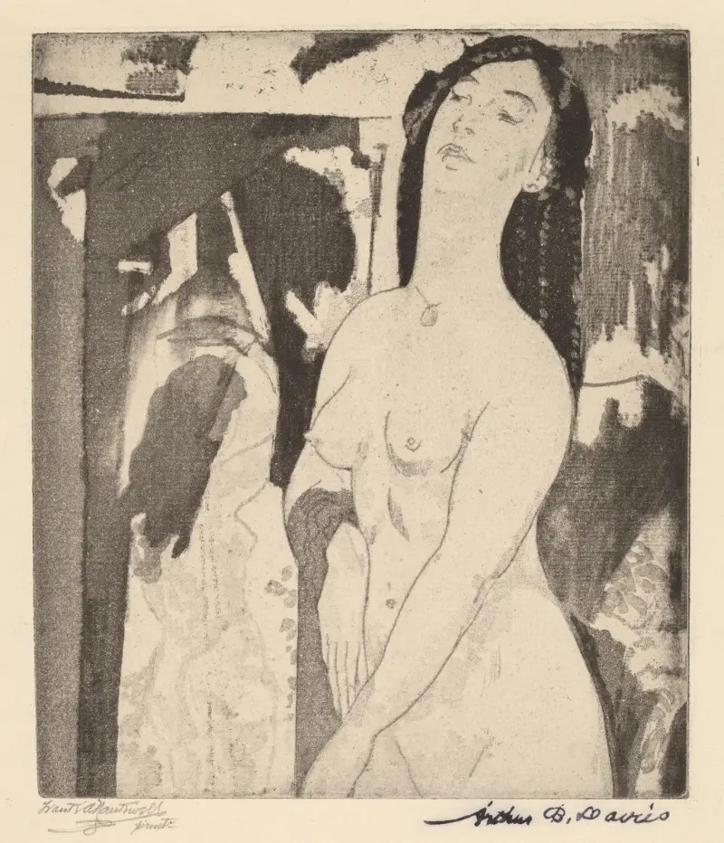 Port till illusion av Arthur Bowen Davies