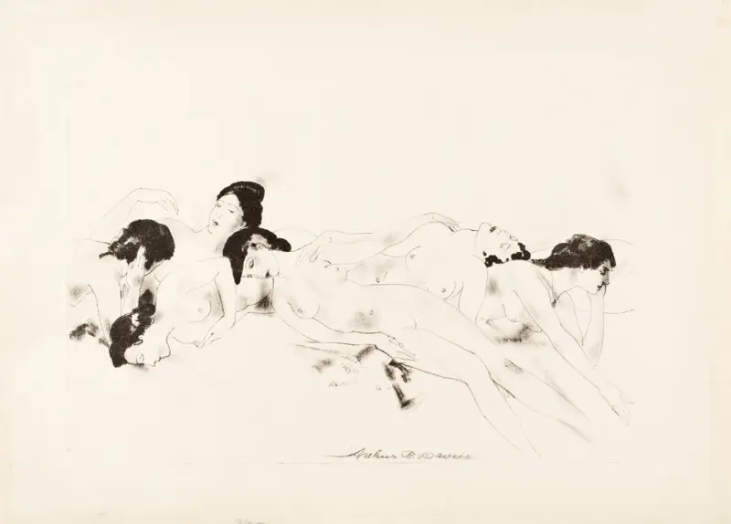 Blumen von Arthur Bowen Davies