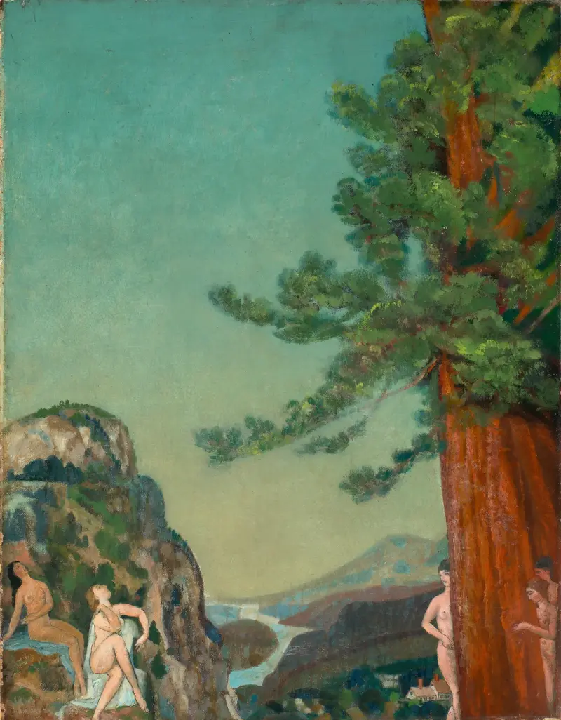 Na útesech, Arthur Bowen Davies