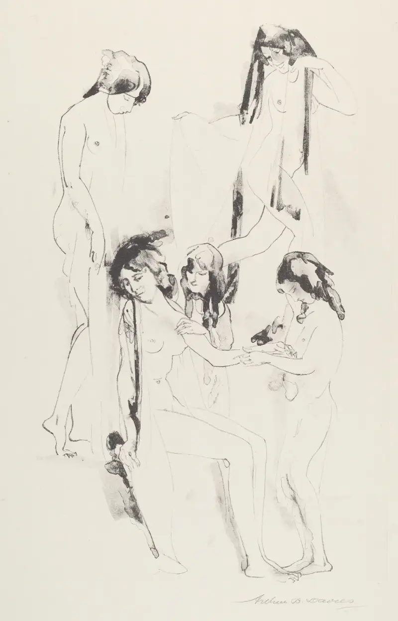 Stir of Shadowed Melodies av Arthur Bowen Davies