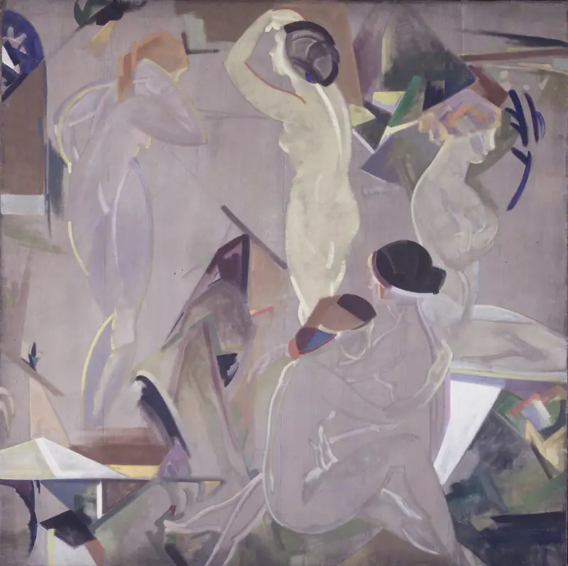 Gryningen av Arthur Bowen Davies