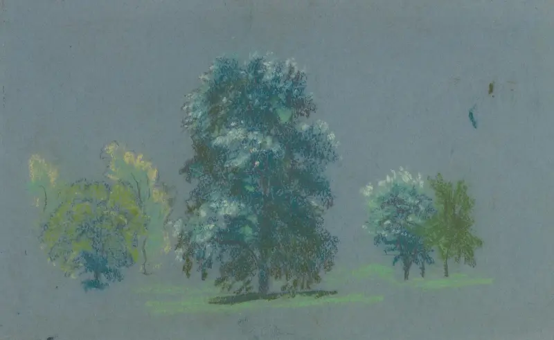 Baumstudie von Arthur Bowen Davies