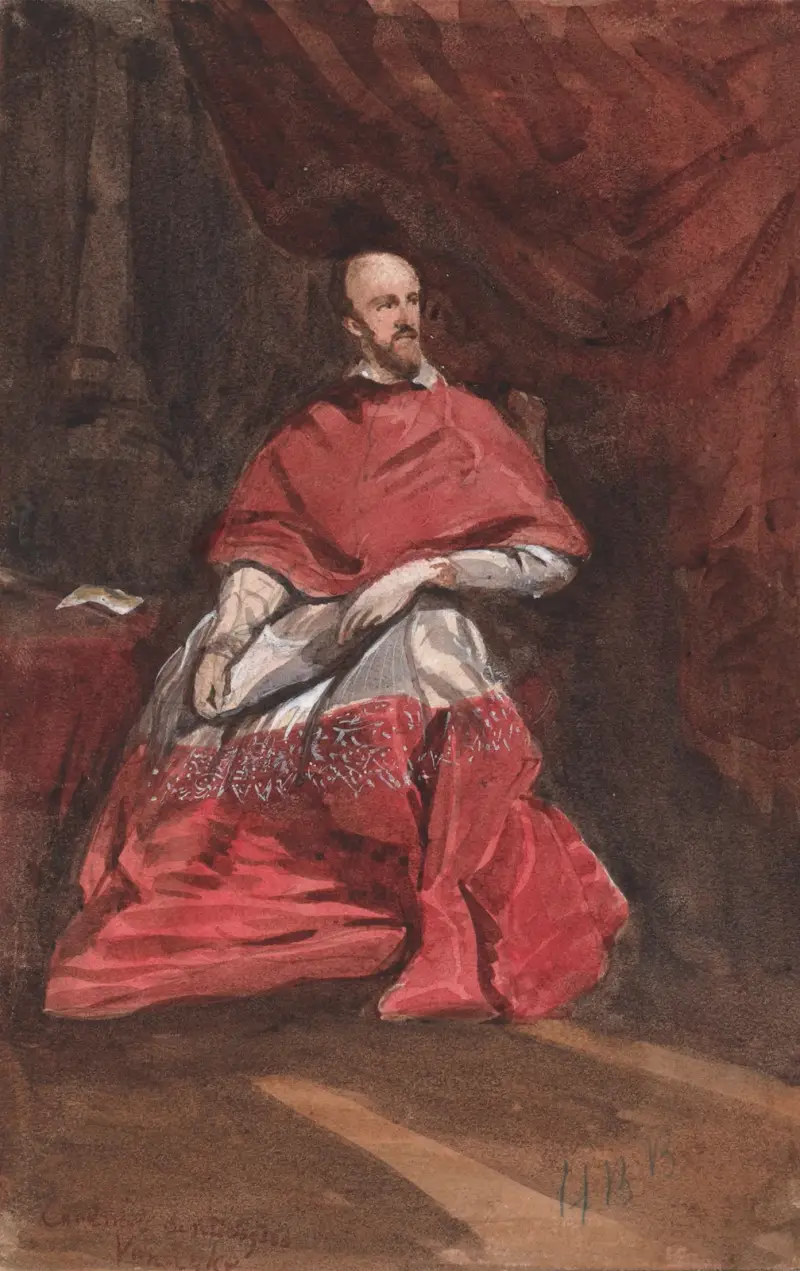 Cardinal Bentivoglio av Hercules Brabazon Brabazon