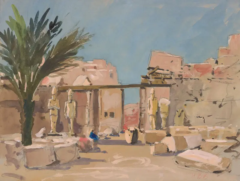 Luxor av Hercules Brabazon Brabazon