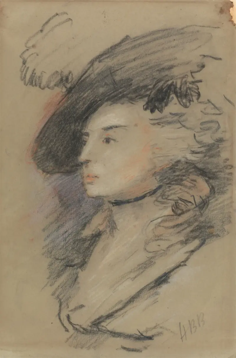 Mrs. Siddons av Hercules Brabazon Brabazon