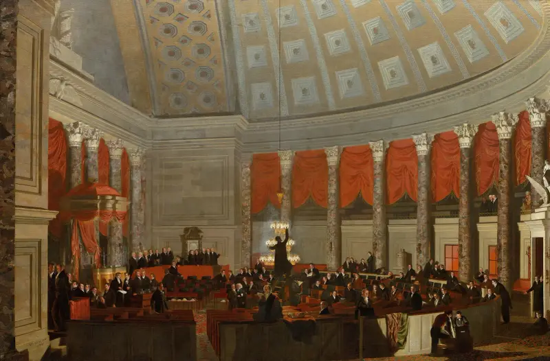 The House of Representatives av Samuel Finley Breese Morse