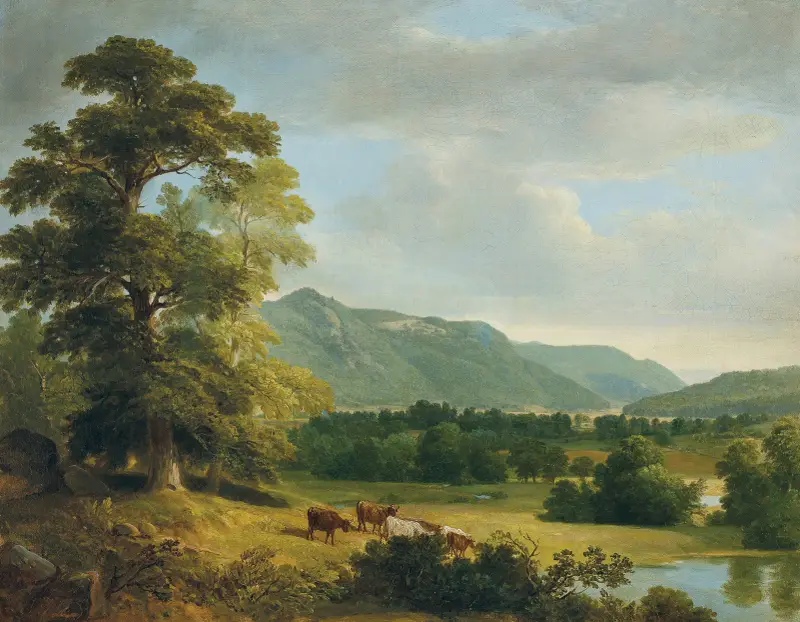 Landscape Study, Dover Plains, New York av Asher Brown Durand