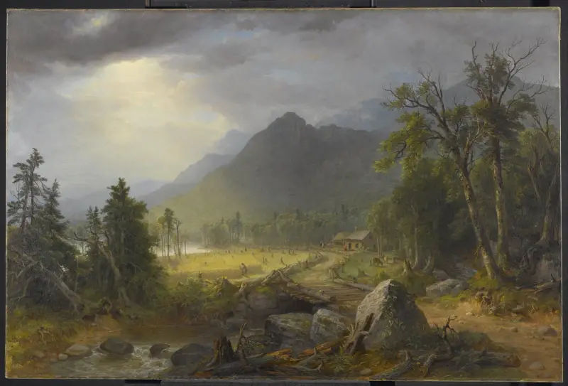 The First Harvest in the Wilderness av Asher Brown Durand