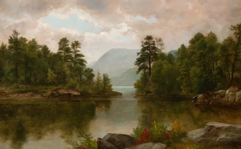 The Narrows, Lake George av Asher Brown Durand