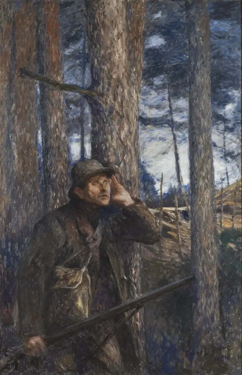 Kłusownik, Bruno Liljefors