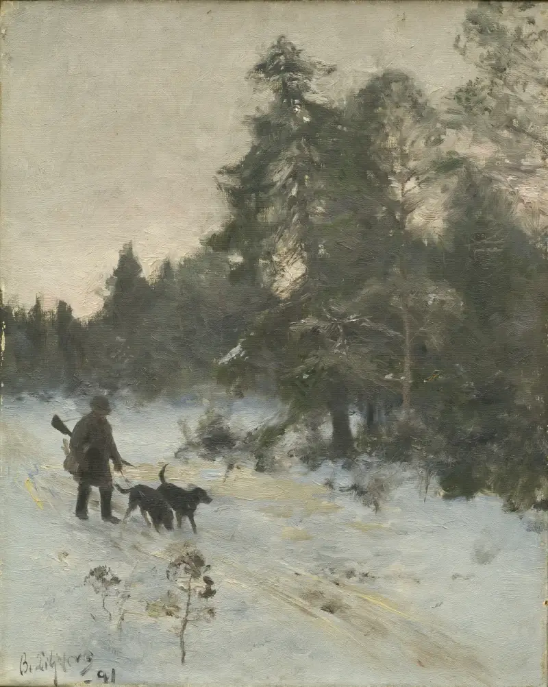 Jägaren, Bruno Liljefors